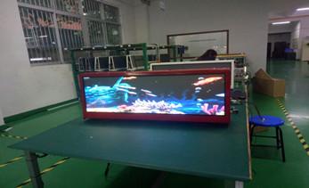 What are the advantages of the taxi top LED display
